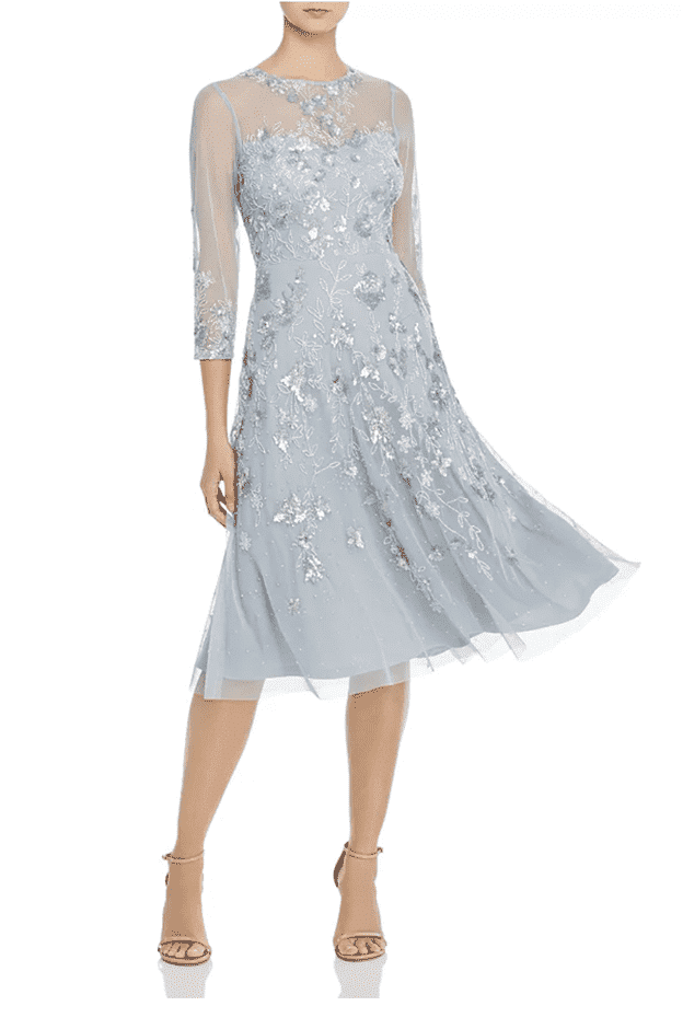 Adrianna Papell Embellished Cocktail Dress