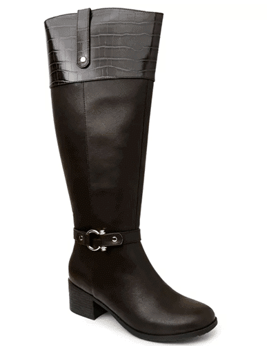 Karen Scott Vickyy Extended Wide-Calf Riding Boots