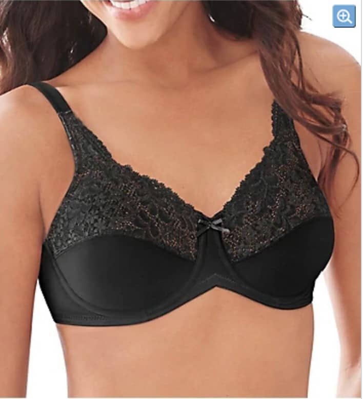 Lilyette Comfort Lace Minimizer Bra