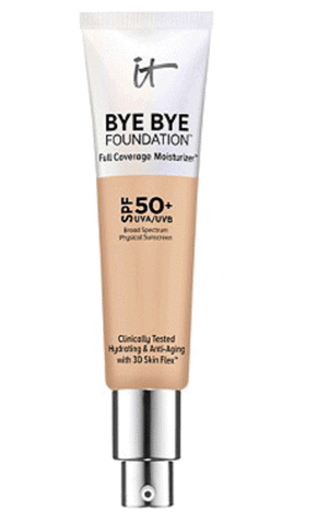 IT Cosmetics Bye Bye Foundation Full Coverage Moisturizer with SPF 50+