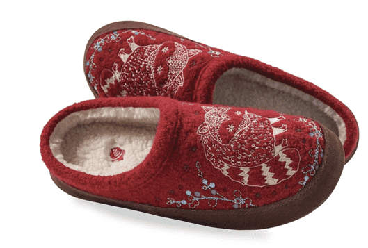 Acorn Forest Mule Slippers